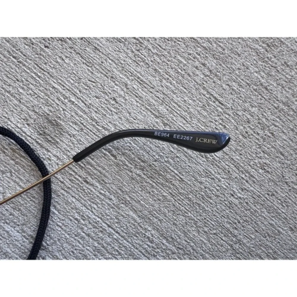 J.Crew Airman Sunglasses in One Size‎ Stainless Steel Classic Gold BE964 EE267